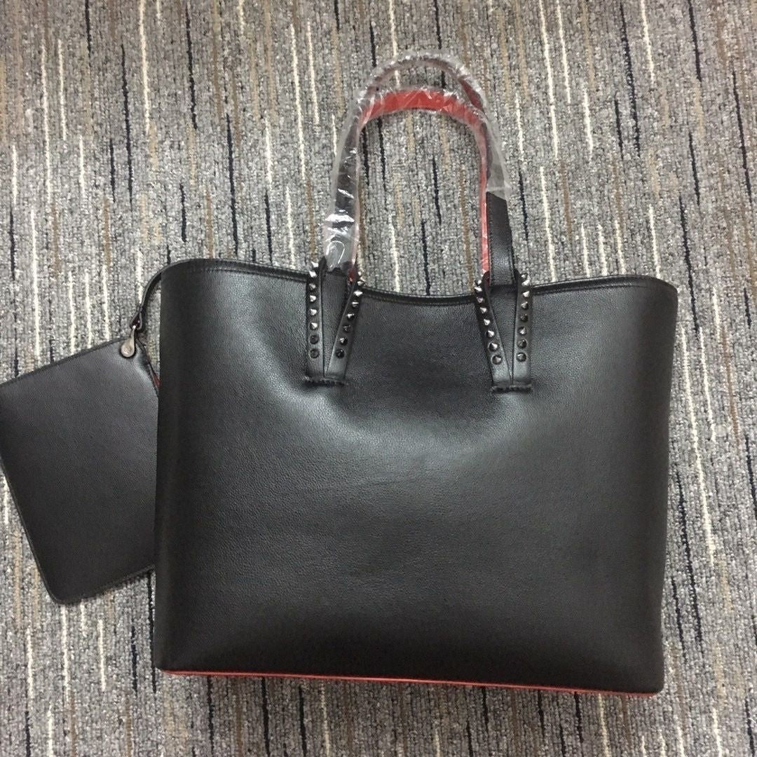 Foreign trade cl Liu Ding son mother bag shopping bag CL fashion trend red bottom handbag large capacity ladies