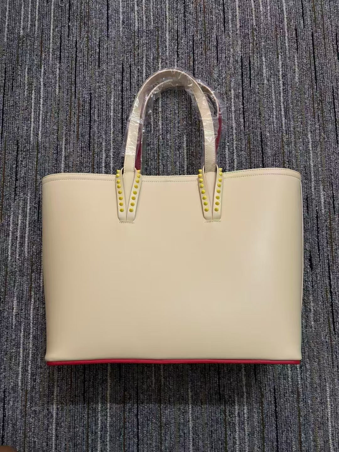 Foreign trade cl Liu Ding son mother bag shopping bag CL fashion trend red bottom handbag large capacity ladies