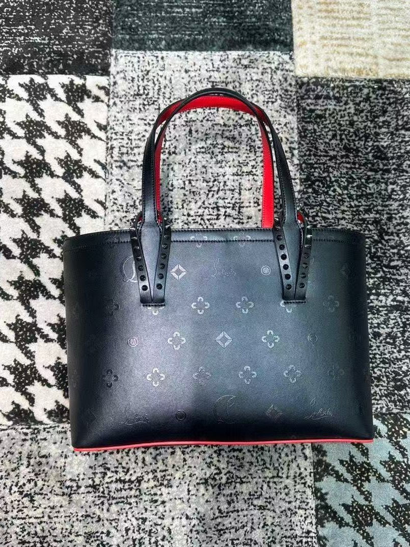 Foreign trade cl Liu Ding son mother bag shopping bag CL fashion trend red bottom handbag large capacity ladies
