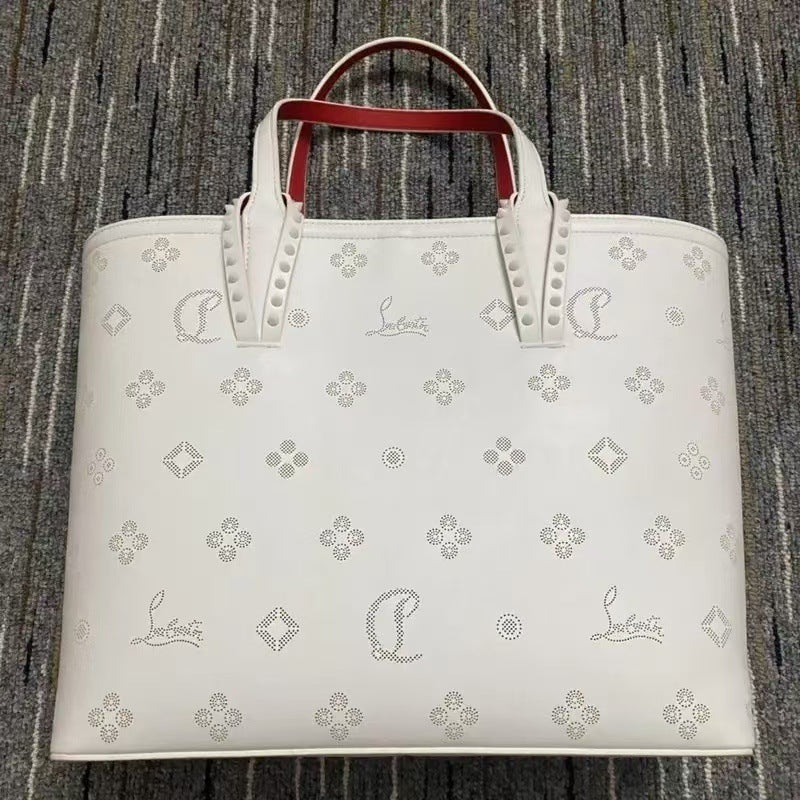 Foreign trade cl Liu Ding son mother bag shopping bag CL fashion trend red bottom handbag large capacity ladies