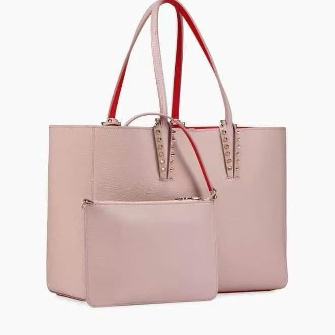 Foreign trade cl Liu Ding son mother bag shopping bag CL fashion trend red bottom handbag large capacity ladies