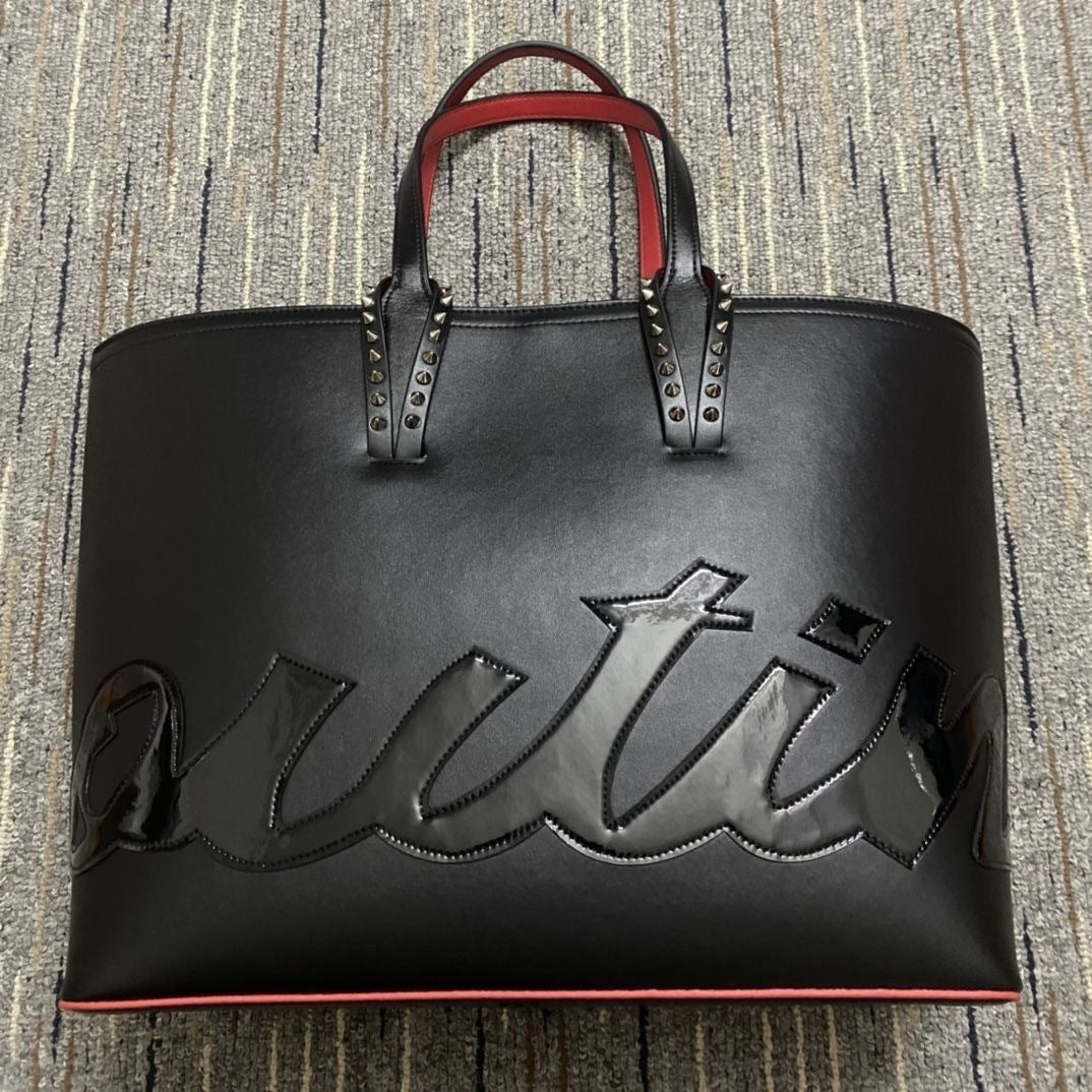Foreign trade cl Liu Ding son mother bag shopping bag CL fashion trend red bottom handbag large capacity ladies